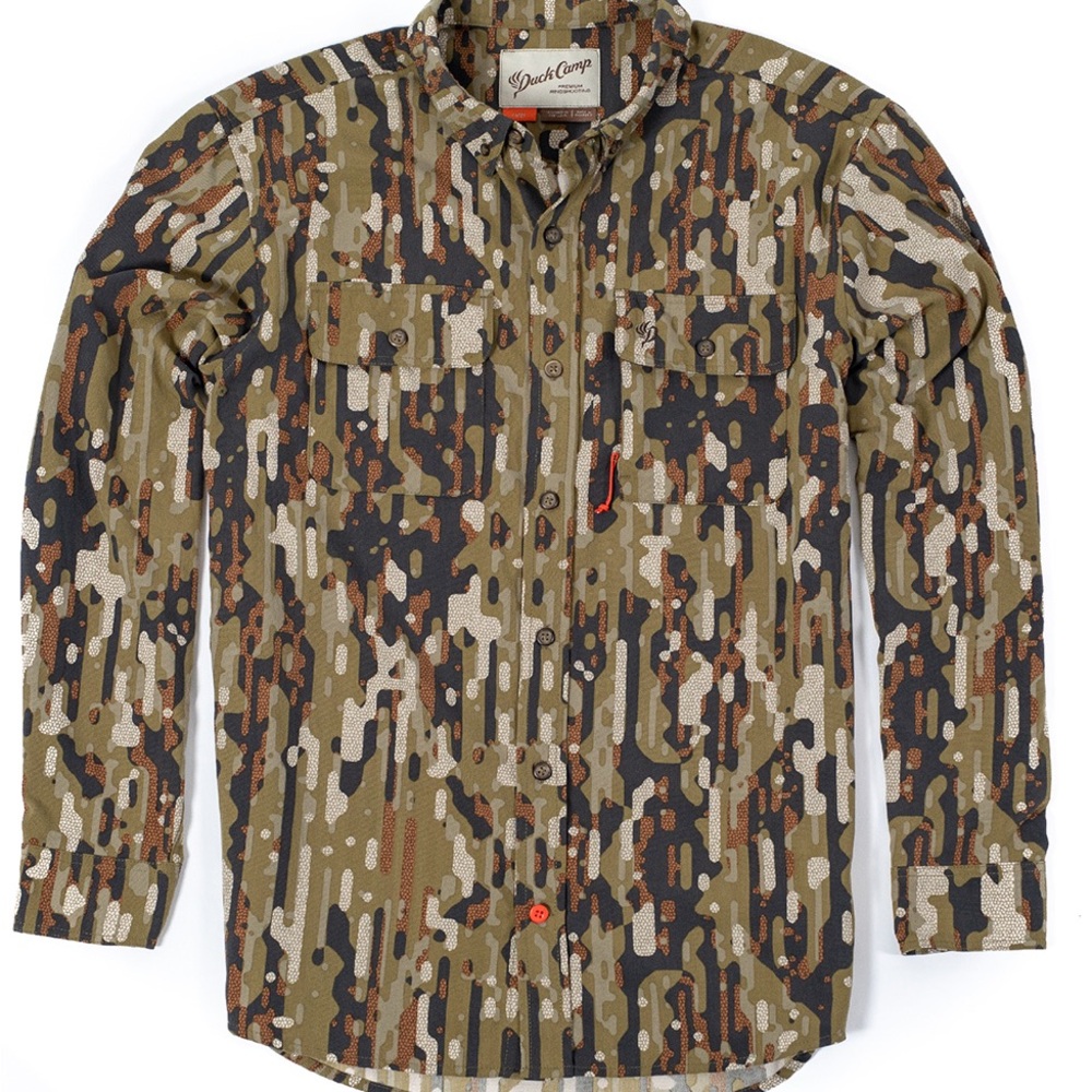Duck Camp Lightweight Camouflage Hunting Shirt